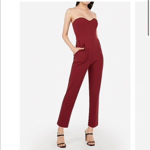 Express Sweetheart Neck Jumpsuit
